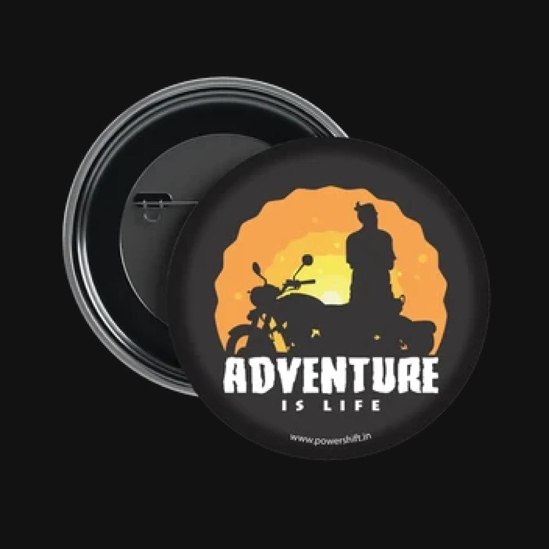 Adventure Is Life Badge