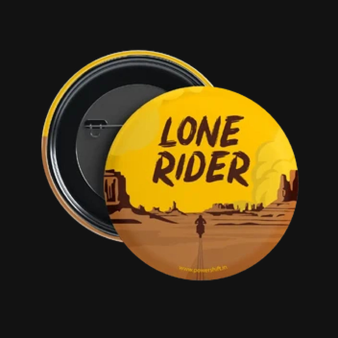 Lone Rider Badge