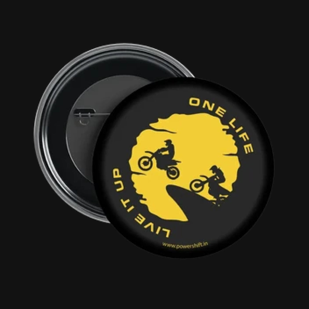 One Life Live It Up Badge