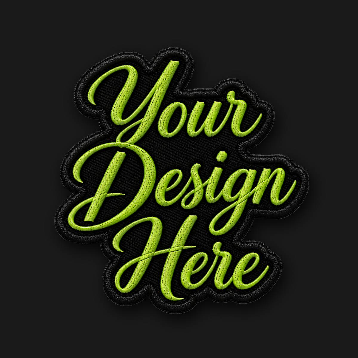 custom Iron On Patch