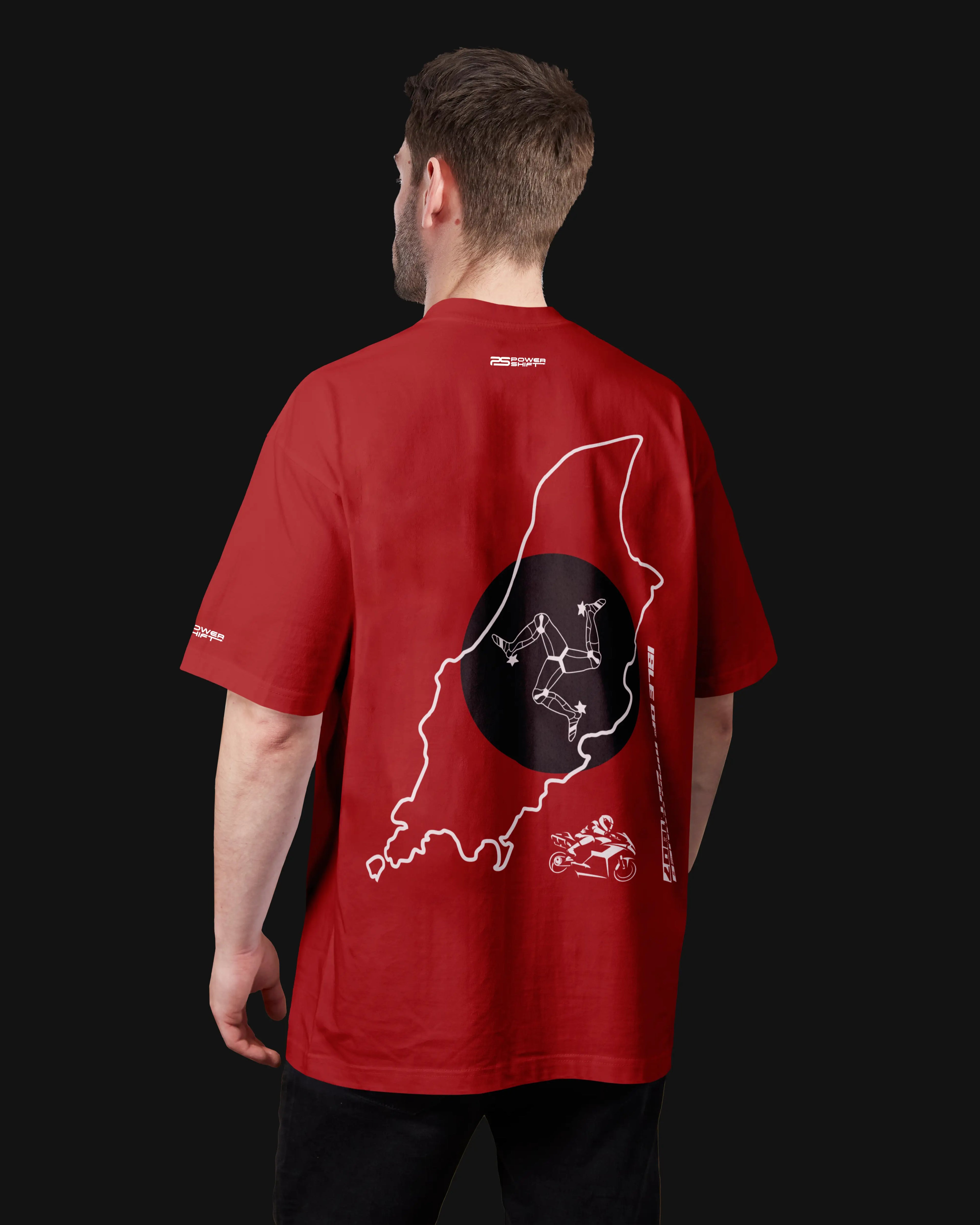 Isle Of Man T-Shirt -Oversized Fit