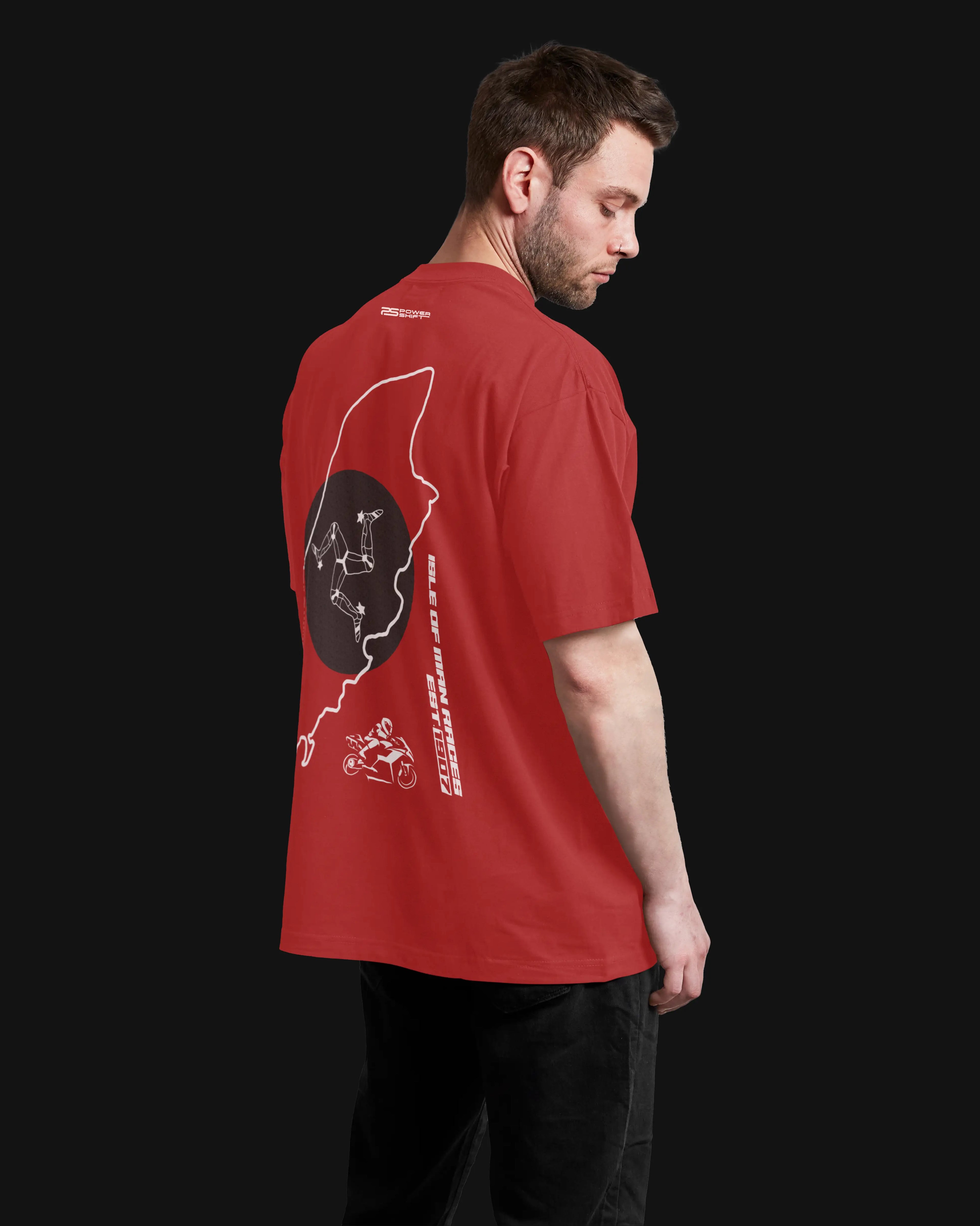 Isle Of Man T-Shirt -Oversized Fit
