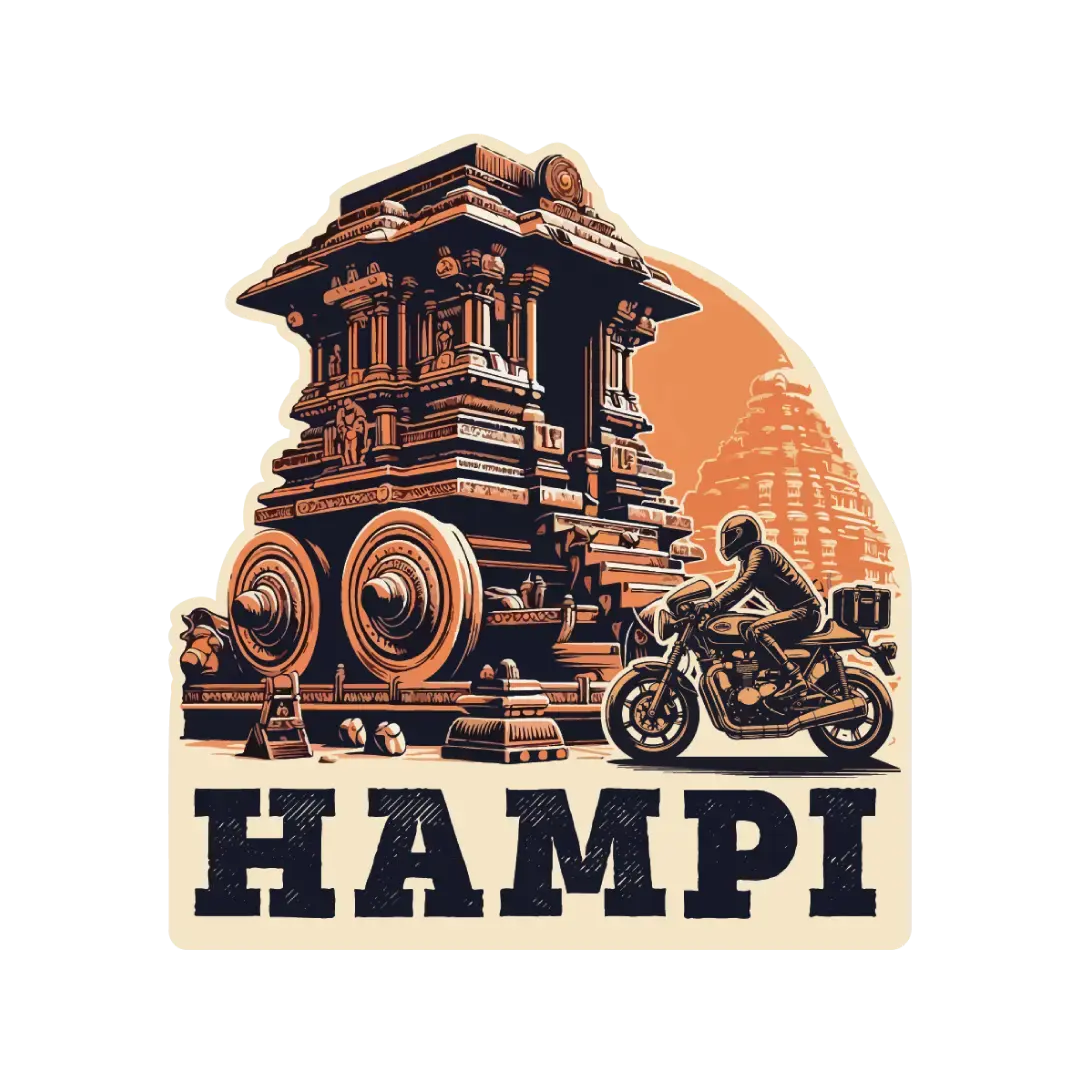 Hampi Sticker