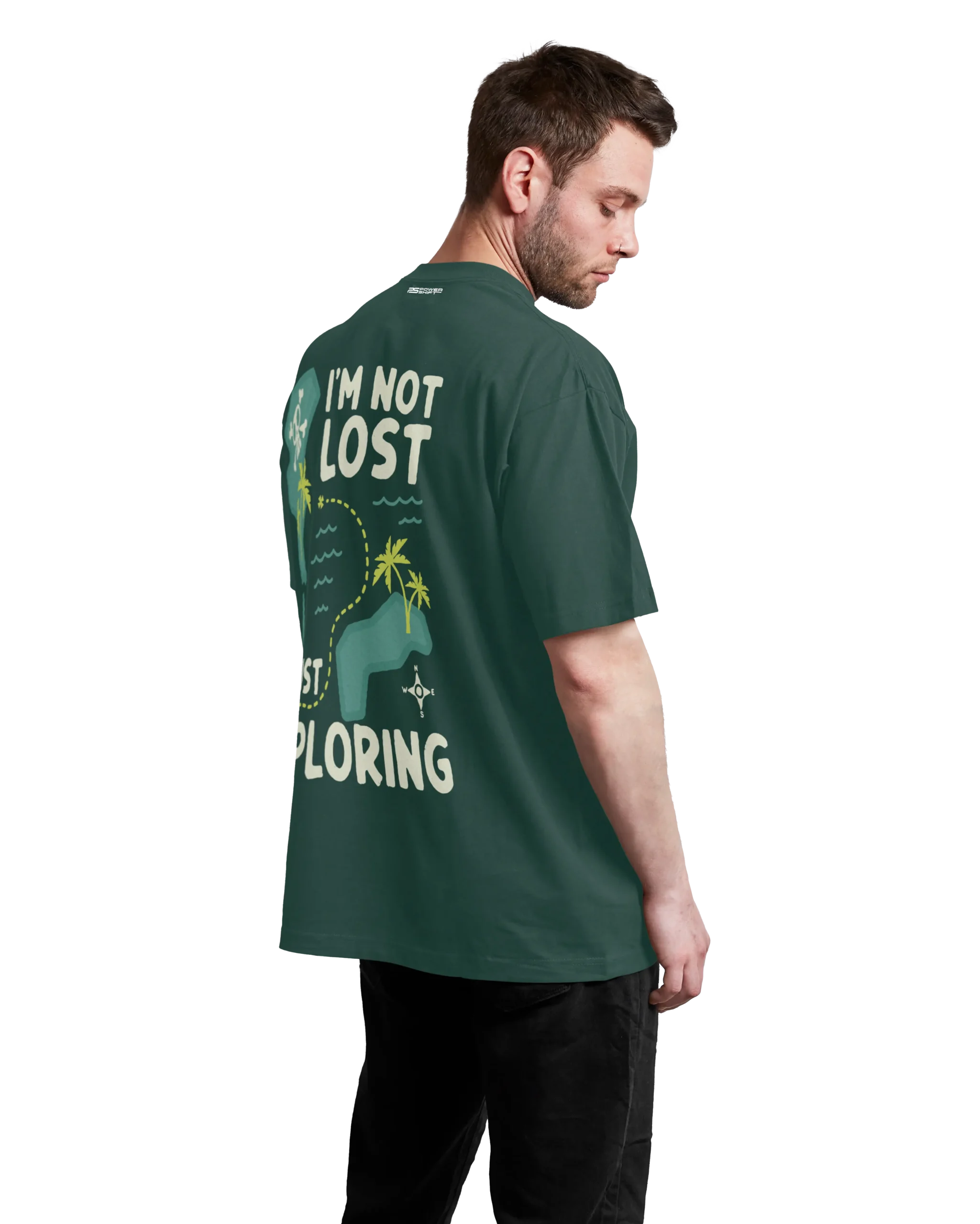 I’M Not Lost I’M Just Exploring T-Shirt – Oversized Fit