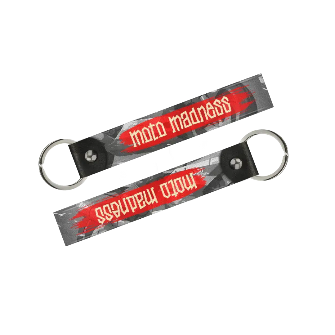 Moto Madness Keytag