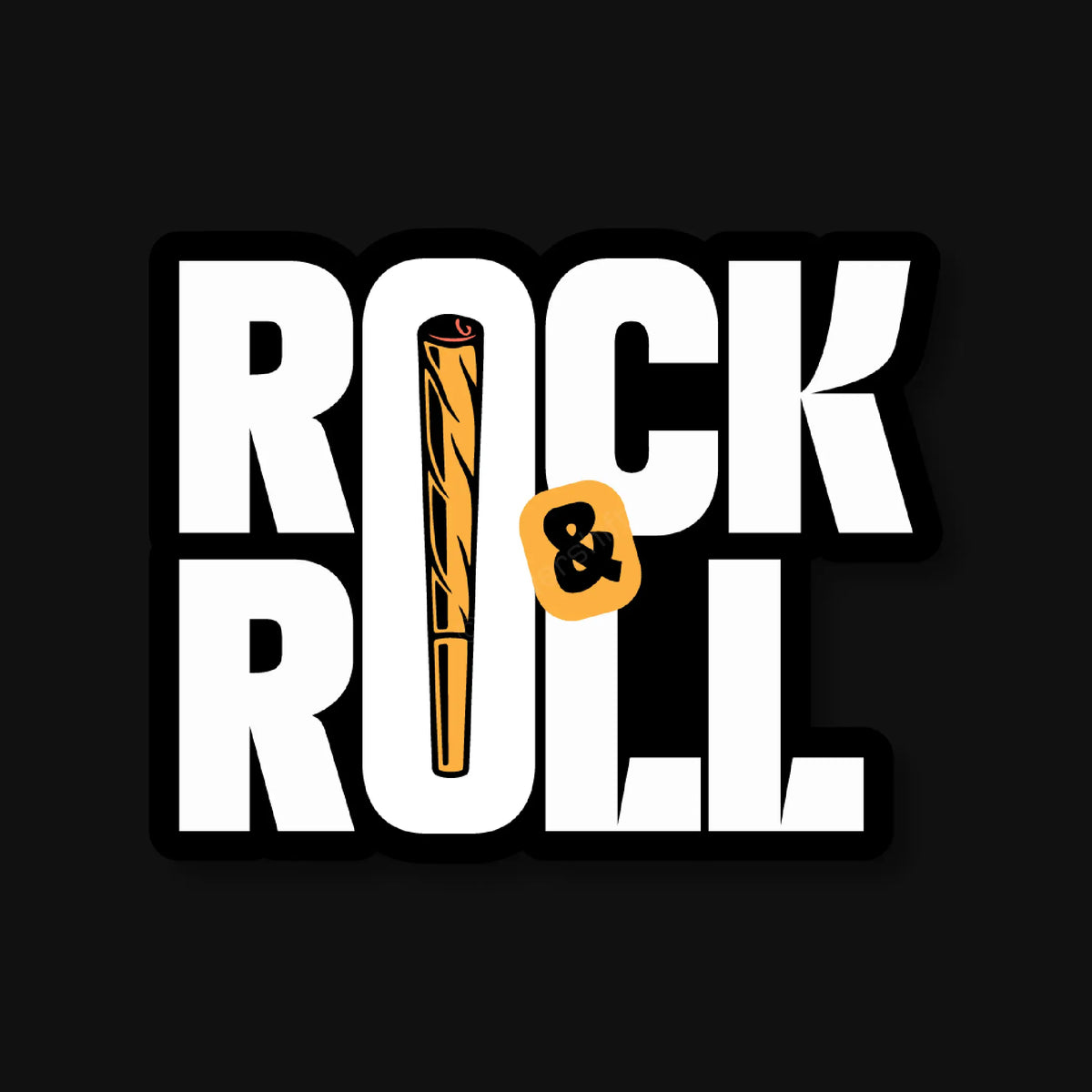 Rock & Roll Sticker