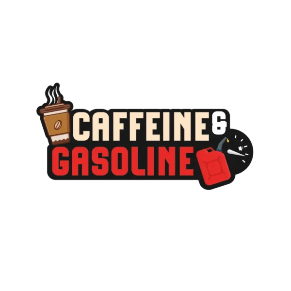 Caffeine & Gasoline Sticker