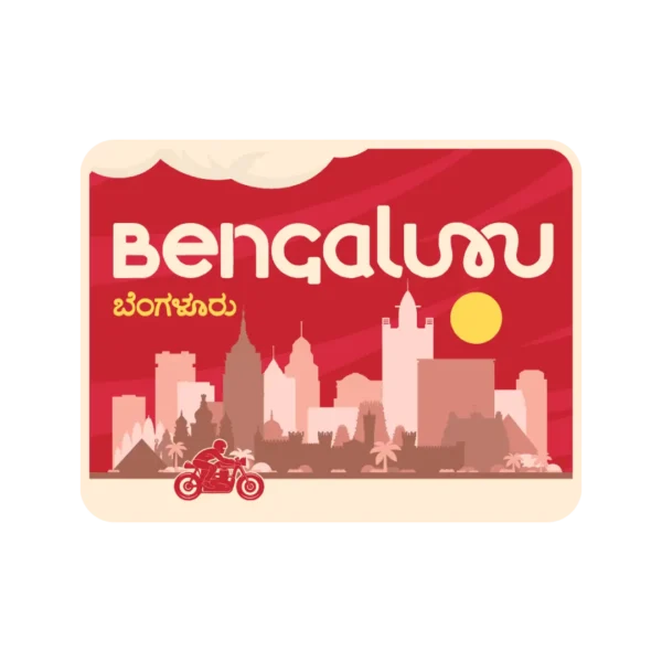 bengaluru fridge magnet