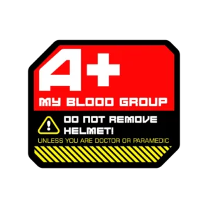 a+-blood-group-sticker