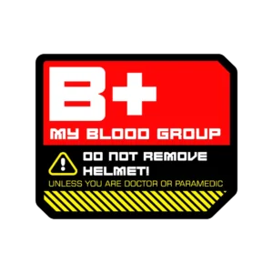 b+-blood-group-sticker