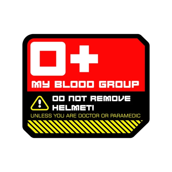 o+-blood-group-sticker