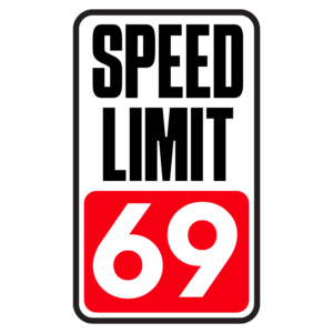 Speed Limit 69 Sticker